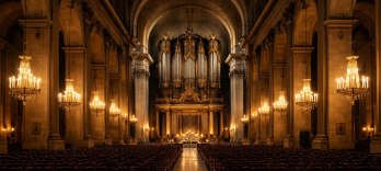 伝統的なクリスマスソングのグランドコンサート