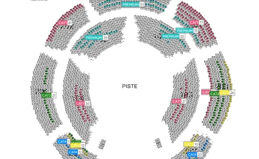 Unter dem Zirkuszelt Paris