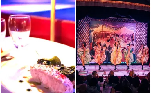 Cena e Spettacolo al Cabaret La Nouvelle Eve