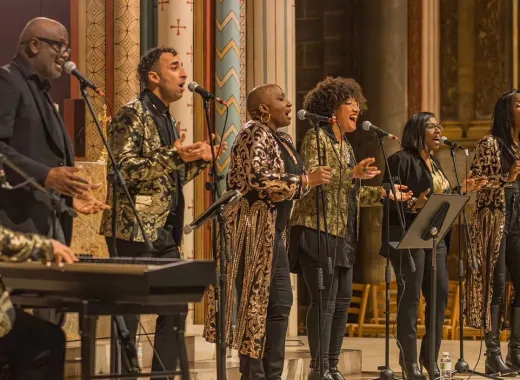 Helios-Gospel-Konzert in der Saint-Sulpice-Kirche